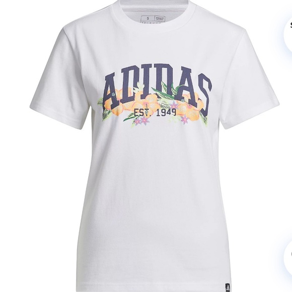 adidas Tops - NWT Adidas Hibiscus tee